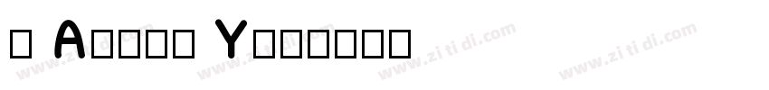 a Among You字体转换